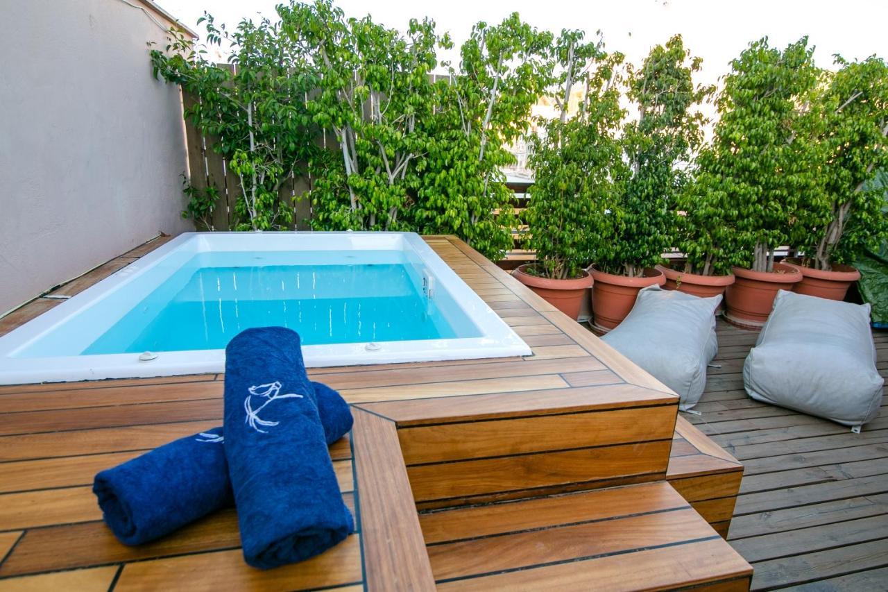Ferienwohnung Beautiful Penthouse In Athens With Outside Jacuzzi Exterior foto