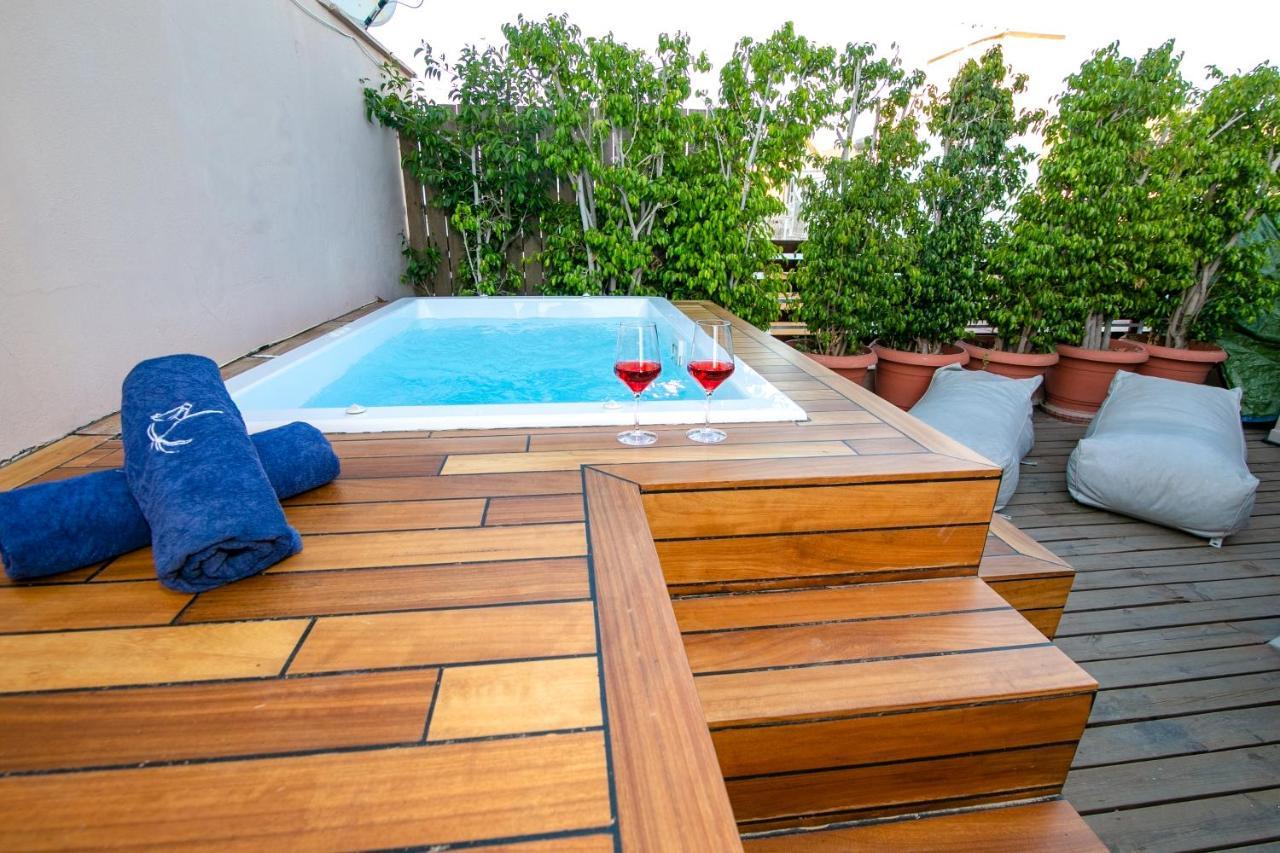 Ferienwohnung Beautiful Penthouse In Athens With Outside Jacuzzi Exterior foto